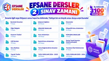Efsane Dersler - İçerik 6