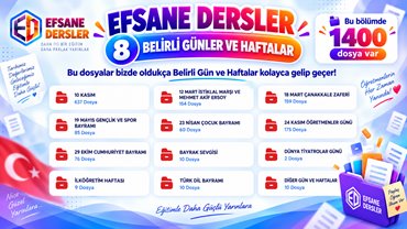 Efsane Dersler - İçerik 12